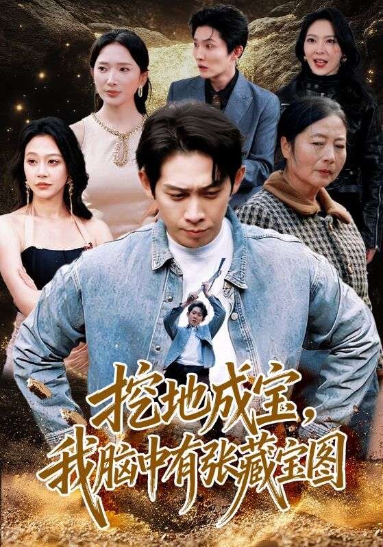 挖地成宝,我脑中有张藏宝图海报