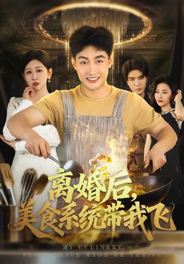 离婚后,美食系统带我飞海报