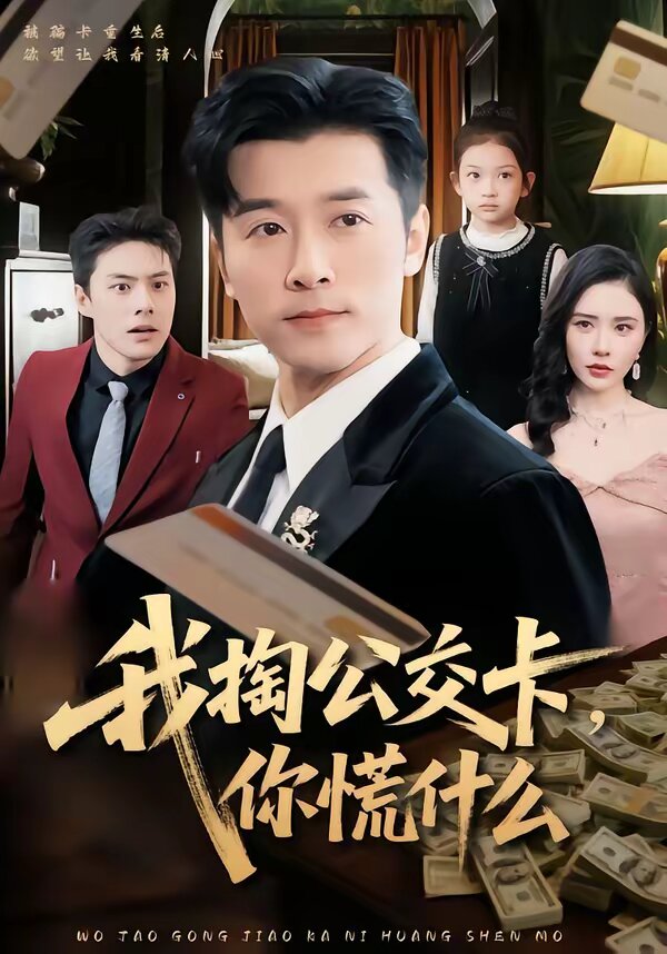 我掏公交卡,你慌什么海报